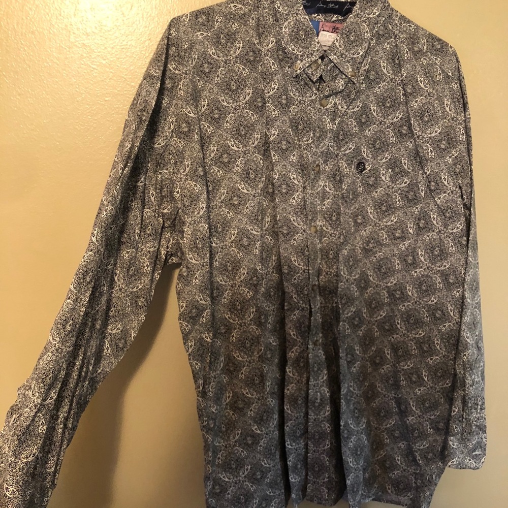 Wrangler long sleeve button up